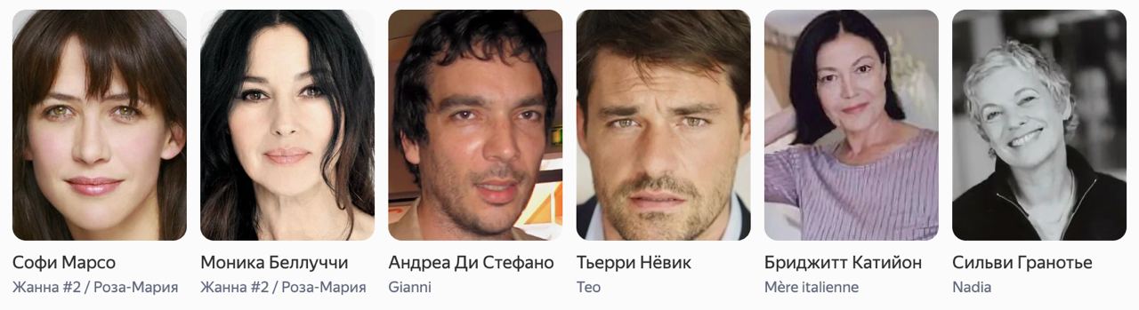 «Не оглядывайся» актеры